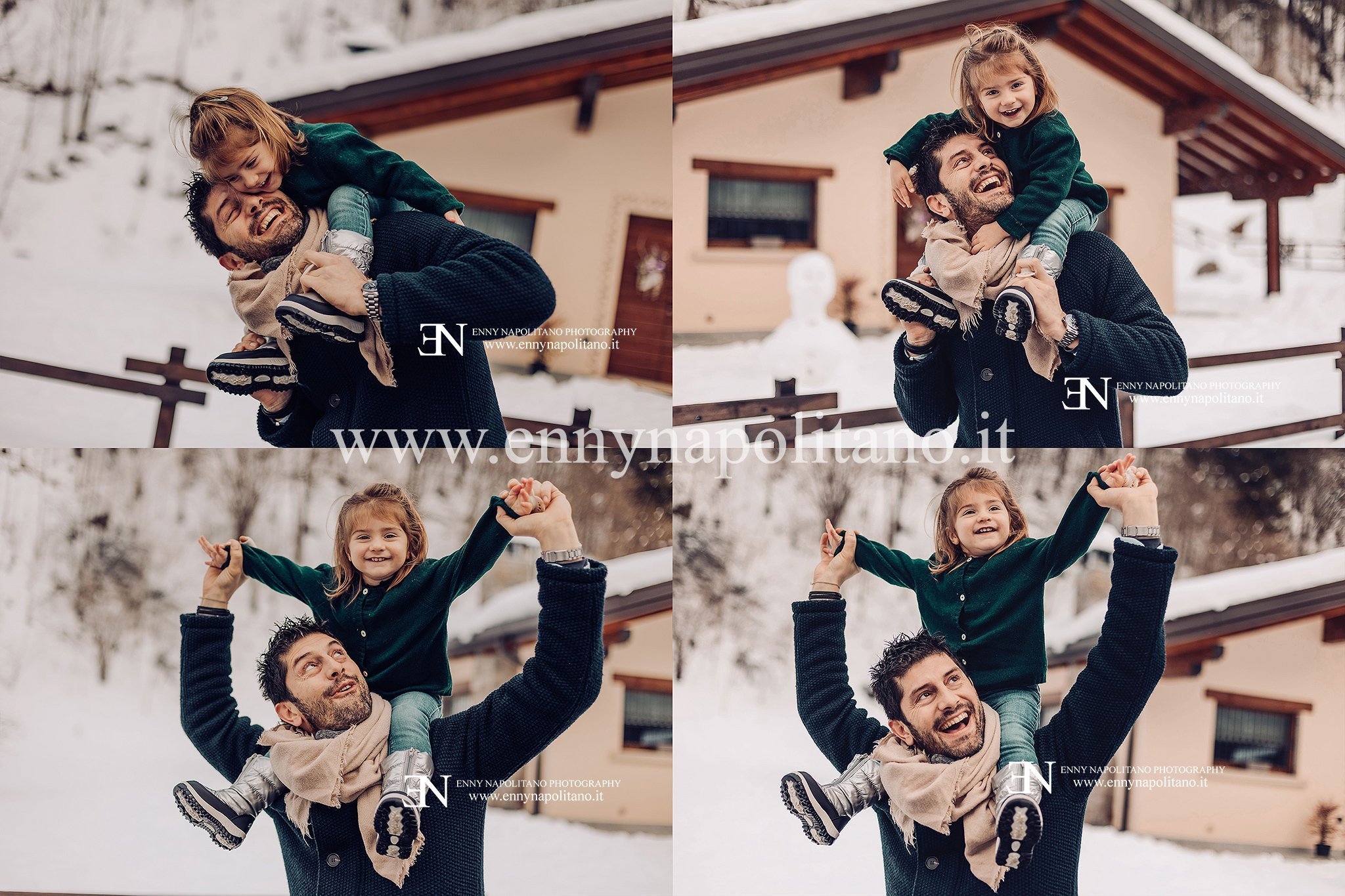 servizio fotografico famiglia esterna spontanea