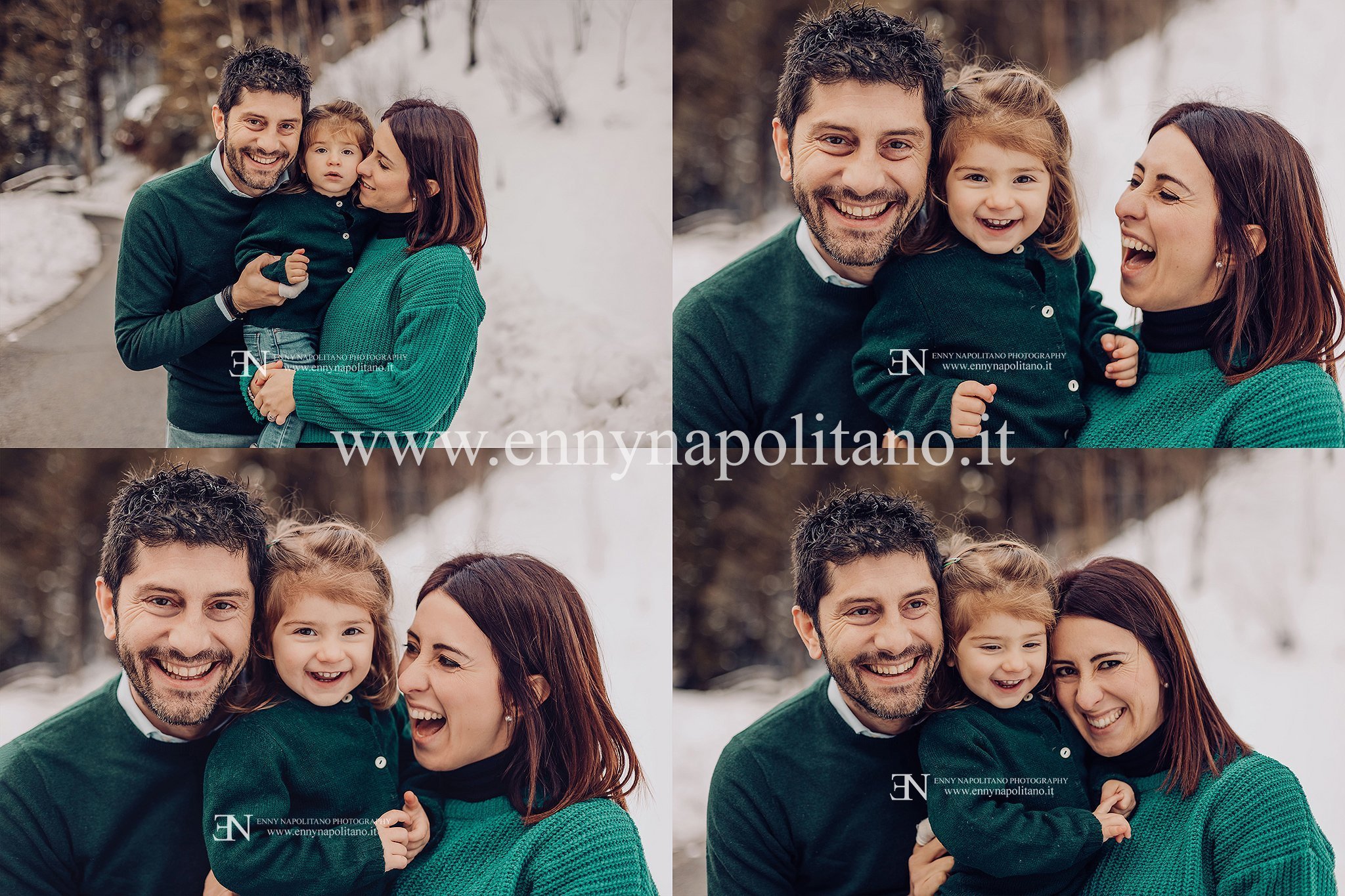 servizio fotografico famiglia esterna spontanea