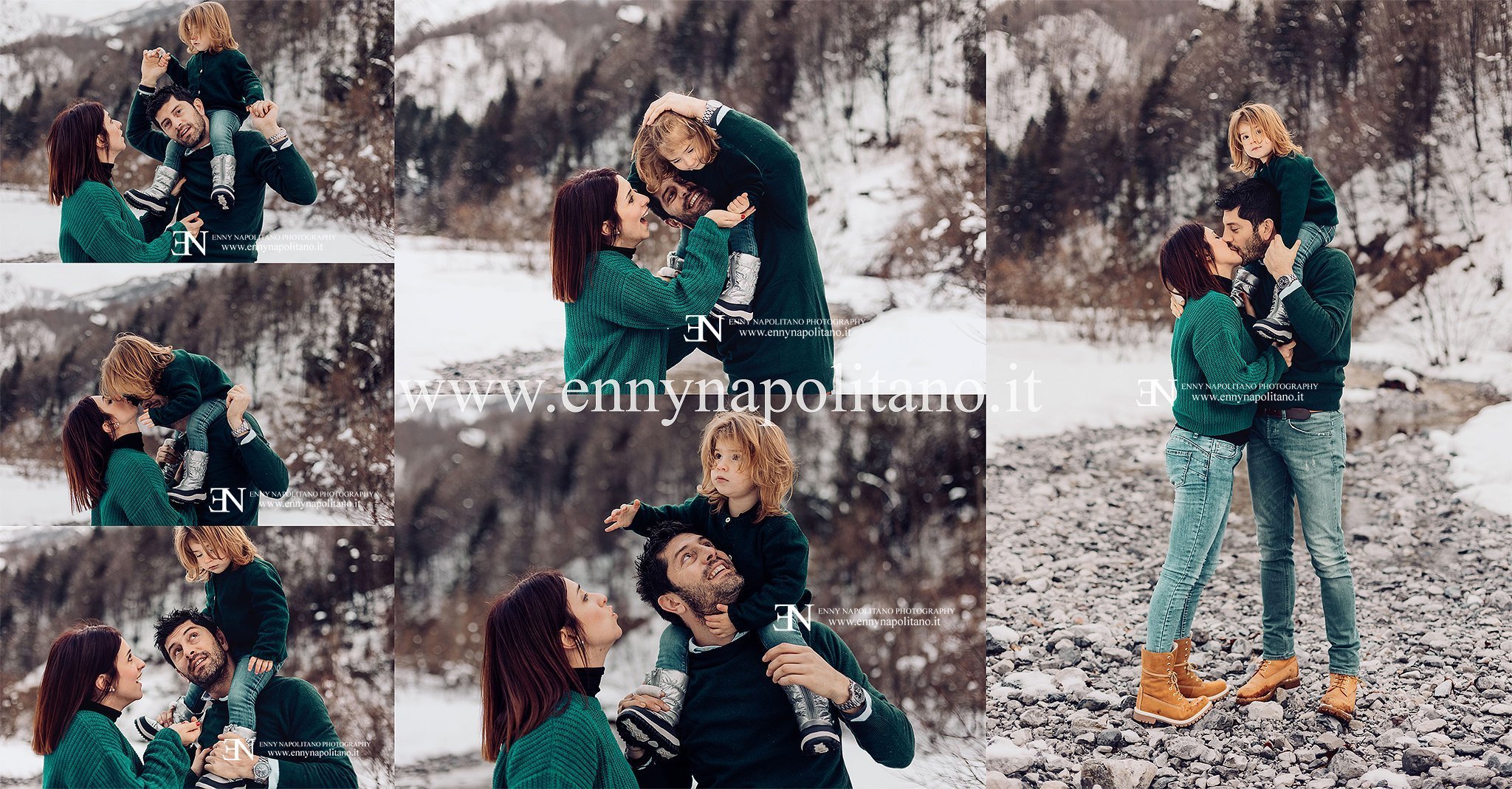 servizio fotografico famiglia esterna spontanea