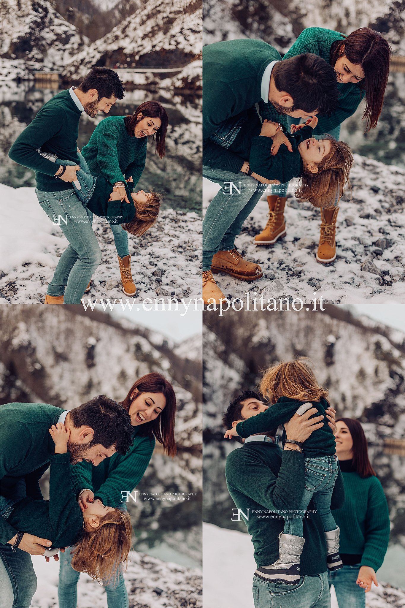 servizio fotografico famiglia esterna spontanea