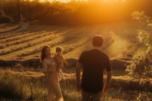 Servizio fotografico famiglia parco
