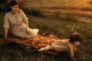 Servizio fotografico famiglia parco