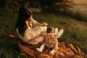 Servizio fotografico famiglia parco