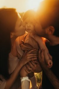 Servizio fotografico famiglia parco