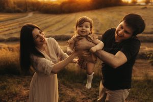 Servizio fotografico famiglia parco