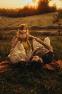 Servizio fotografico famiglia parco
