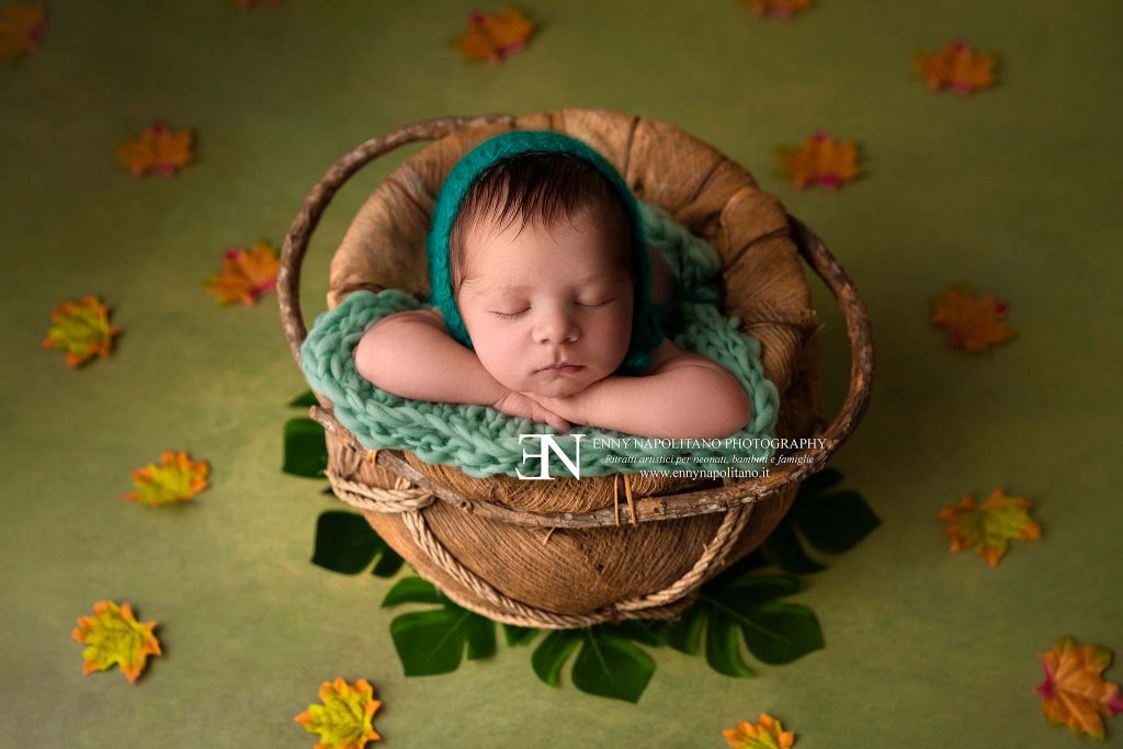 servizio fotografico newborn Leonardo