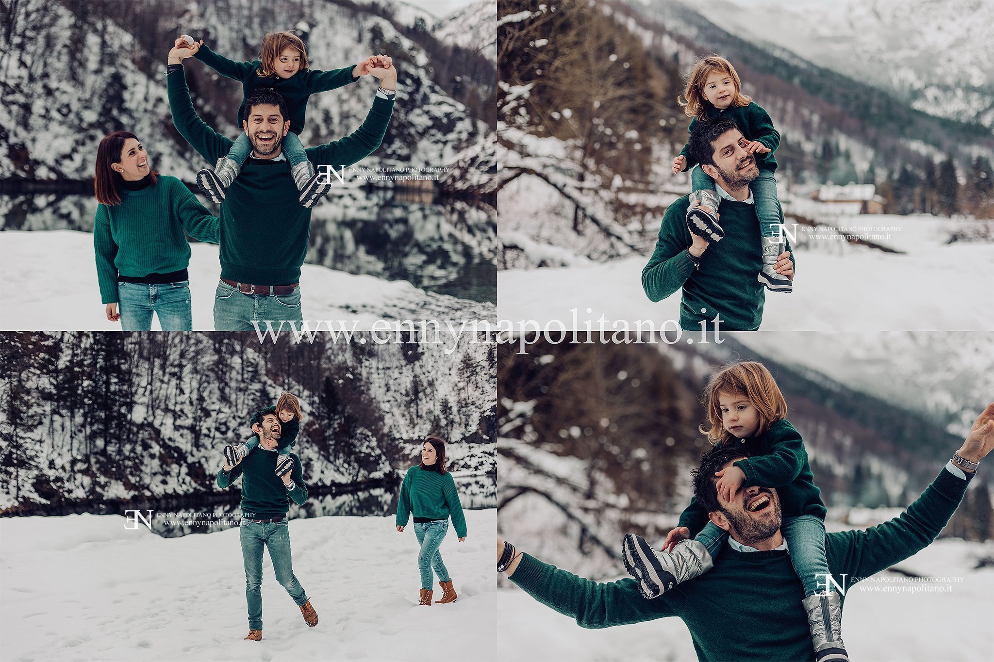 servizio fotografico famiglia esterna spontanea