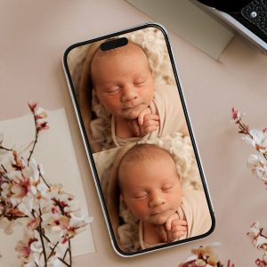 Azioni Ciao Ciao Acne rimozione acne neonatale Photoshop Enny Napolitano