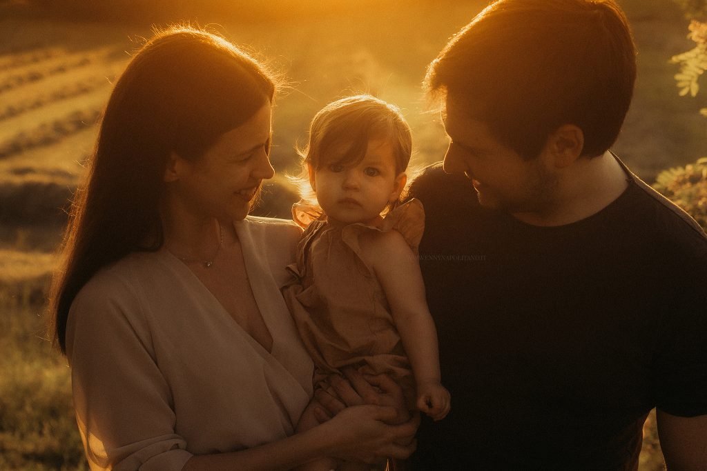 Servizio fotografico famiglia parco